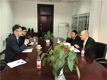 李彥慶會(huì)見Win GD首席執(zhí)行官Klaus M.Heim