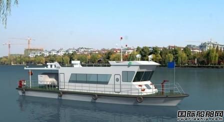 國內首艘純LNG動力內河公務船開工建造