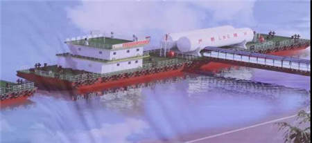 理工光大船廠開(kāi)工建造長(zhǎng)江LNG加注躉船