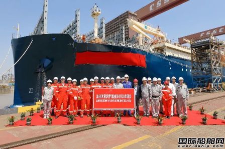 四喜臨門！江南長興造船2號船塢4艘船完成大節點