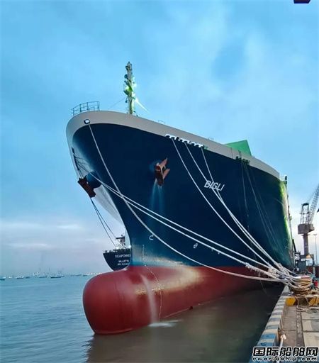 上海中遠海運重工“彼格莉”輪修理獲船東好評