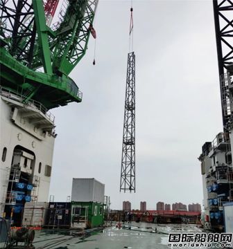 文沖修造改裝又一風(fēng)電安裝平臺完工交付