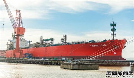 舟山中遠海運重工完成今年首艘LPG船修理改裝工程