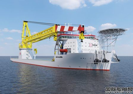 Jan De Nul為招商工業在建新一代安裝船敲定首份合同