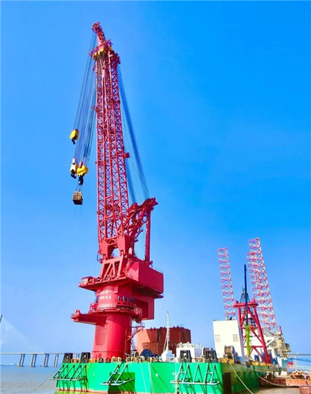 寶石機械交付國內最大直徑海工錨纜