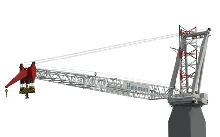 Huisman獲啟東中遠海運重工2艘風電安裝船起重機合同