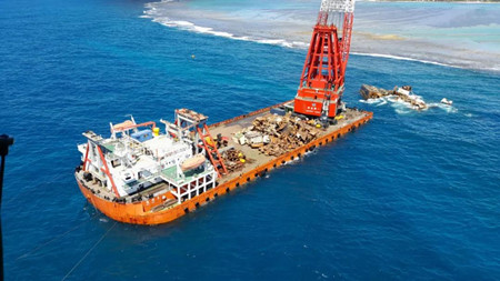 “Wakashio”輪船東對清除殘骸的責任總額提出限制