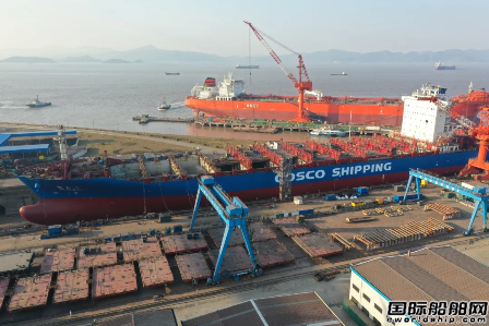 舟山中遠海運重工完成 “新蘇州”輪受電設施改造