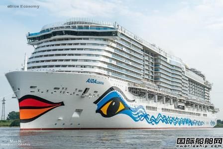 Meyer Werft交付阿依達郵輪第二艘LNG動力豪華郵輪