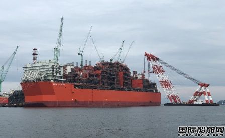 三星重工建造“Coral-Sul”號FLNG抵達莫桑比克