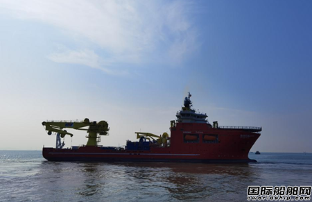 招商工業孖洲島基地交付“海洋石油285”飽和潛水系統改造項目
