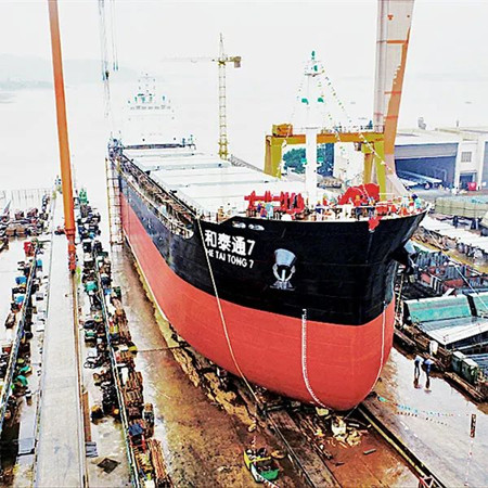 福建船政重工手持新船訂單45艘合同金額超12億美元