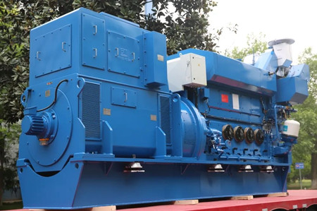 陜柴制造全球首套MAN5L21/31MK2型柴油發電機組順利發運