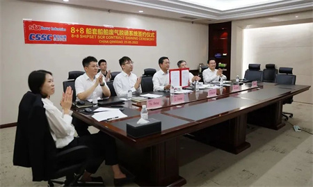 8+8船套！青島雙瑞與韓國STX重工簽訂船舶廢氣脫硝系統訂單