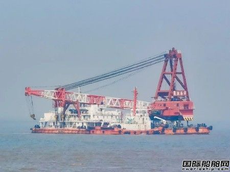 舟山中遠海運重工完成“東雷希望”起重作業船修理改裝