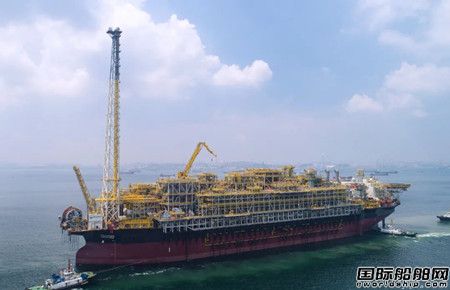 大連中遠(yuǎn)海運(yùn)重工改裝FPSO Almirante Barroso MV32交付開航