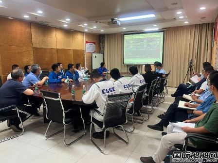 文沖修造召開國內首個LNG加注船改造項目3D模型評審會議