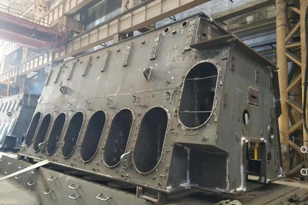 大柴公司首制6G80MEC10.5+HP-SCR機座機架通過焊接報驗