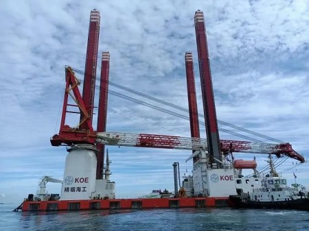 威海金陵完成“精銦01”平臺維保項目