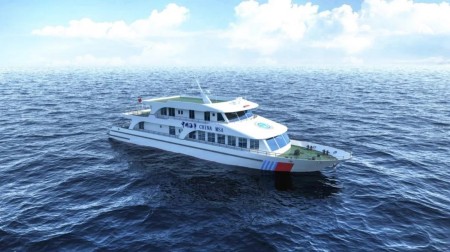 理工船舶設計丹江口首艘30米級新能源船舶順利交付