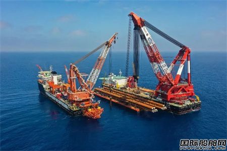 亞洲第一深水導管架平臺“海基一號”投用