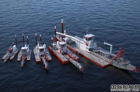 IHC新推全電動Beaver系列絞吸式挖泥船