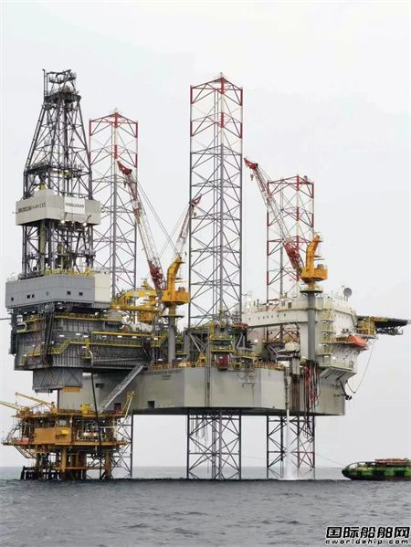“國碩”自升式鉆井平臺在印尼順利開鉆
