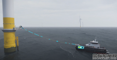 海上風電場船舶充電樁？英國公司全球首創