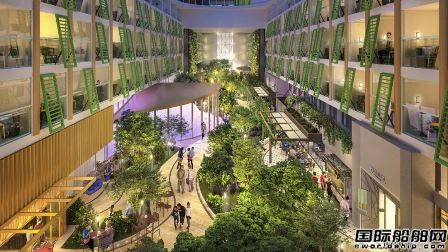 再破世界紀錄!皇家加勒比“海洋標志”號郵輪揭開面紗