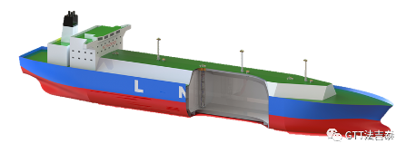 為船廠省錢省時(shí)!GTT推出三儲(chǔ)罐大型LNG船設(shè)計(jì)
