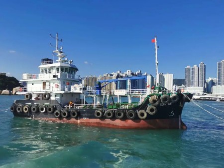 新港石油新購成品油船“新河”輪投產運營