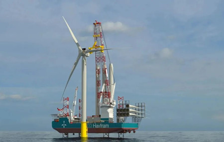 Huisman獲Havfram首艘海上風電安裝船繞樁式起重機訂單