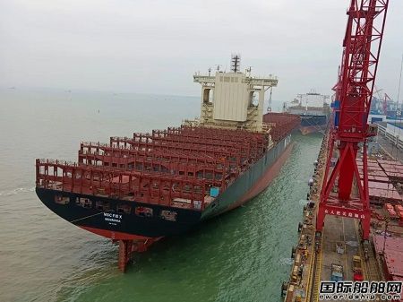 文沖修造“MSC菲爾”輪脫硫改裝修理進入沖刺階段