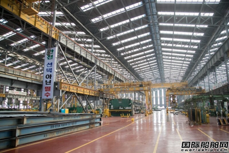 首批分段完工！現代重工群山船廠重啟后生產提速