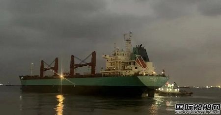 塢期提前10小時!上海中遠海運重工完成“茹列塔”輪維修工程