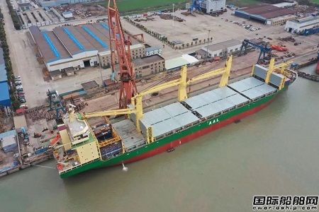 南通中遠海運船務如皋廠區一天兩艘船順利開航