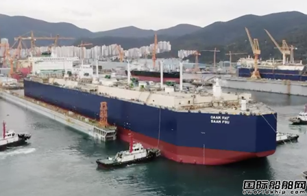 制裁沒(méi)用！大宇造船交付俄羅斯首艘全球最大LNG-FSU