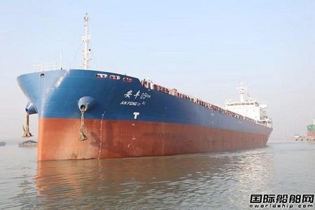 安豐海運“安豐05”輪順利入籍海南洋浦