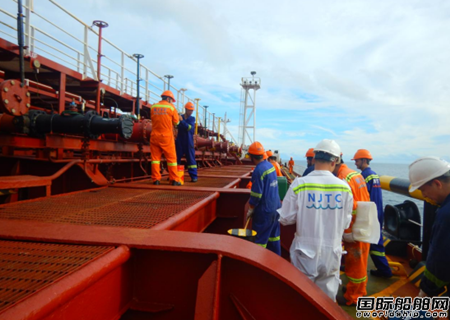 “長航幸運”輪無缺陷通過美國洛杉磯港USCG檢查