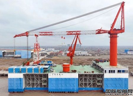 潤邦重機順利交付一臺GENMA 800噸海洋起重機