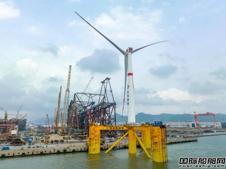 我國首座深遠海浮式風電平臺“海油觀瀾號”啟航出海