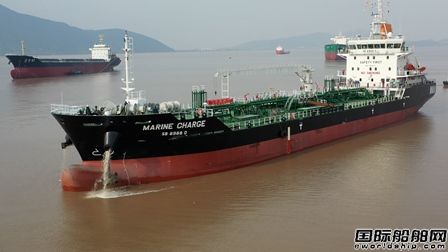 神洲船業交付V-Bunkers首艘混合動力電池推進加油船