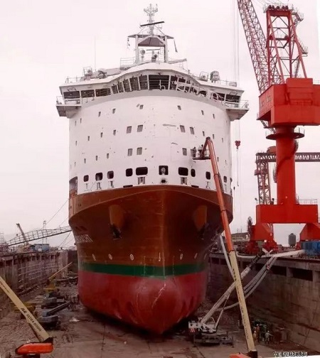 瀚海船業(yè)今年己承修各類船舶高達(dá)46艘