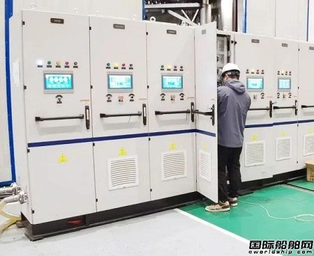 長海高新順利完成700TEU電動集裝箱船聯調試驗