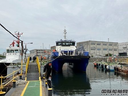 日本郵船接收首艘日本國內運營CTV