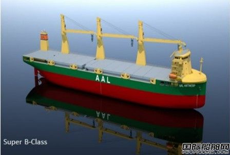 首制船2024年下水!AAL披露新型重吊船設計