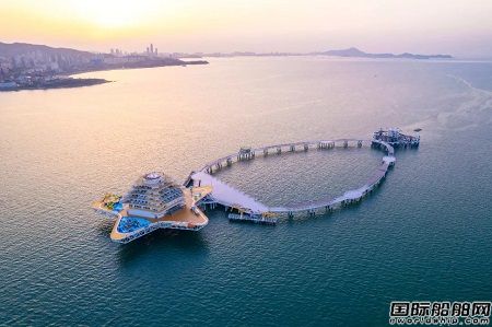 國內首座入級CCS大型海上漁業休閑設施“耕海1號”二期海洋牧場綜合體投入運營