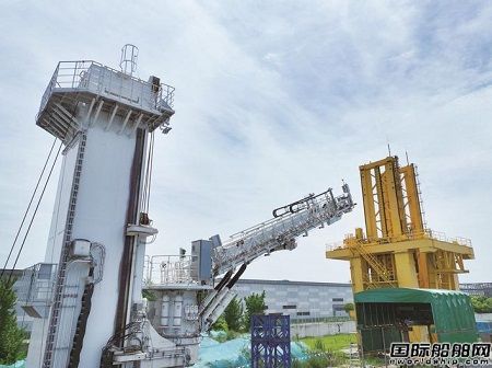振華南通傳動將交付國內首臺風電運維船運動補償棧橋
