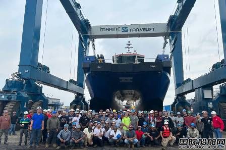 Senesco Marine一艘BMT設(shè)計(jì)瓊斯法案CTV下水