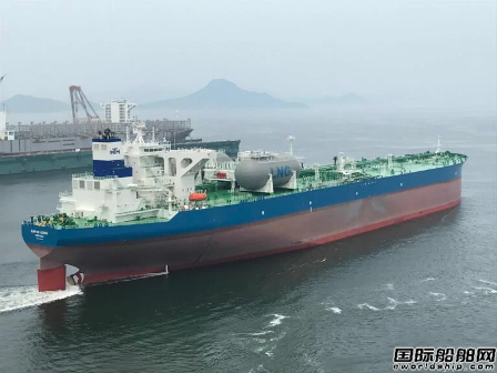 三星重工交付Maran Tankers第四艘LNG動力VLCC